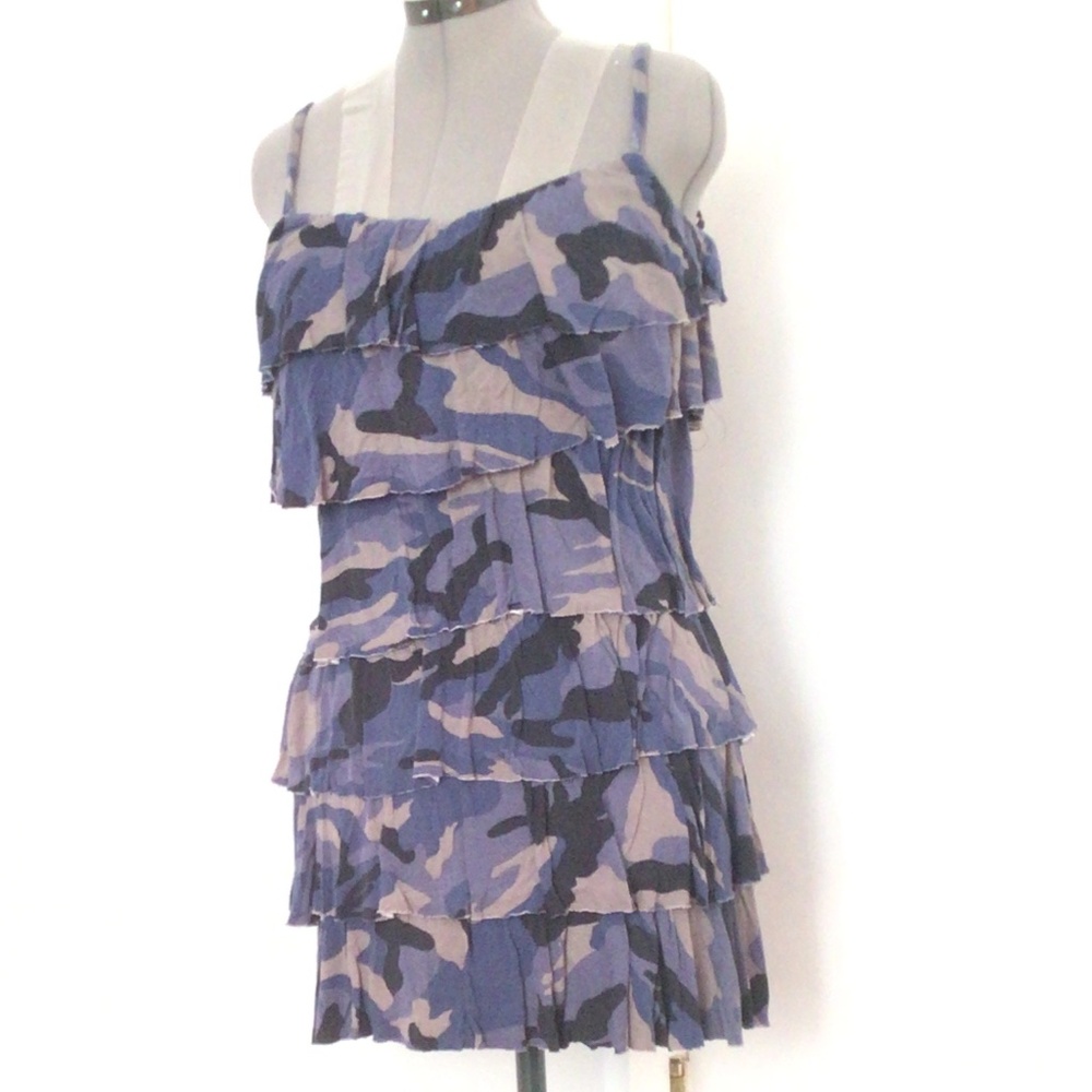 Inc International Concepts Spaghetti Strap Ruffle Dress